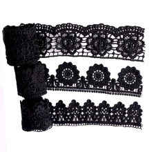 Fashion Style Wholesale High Quality Bead Flower Trim Lace Trimming Border Embroidery 1-9 Cms